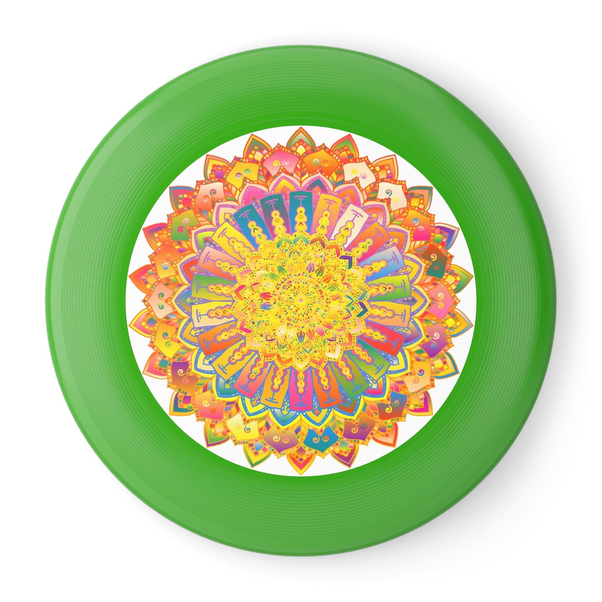 Vibrant Mandala Frisbee: Colorful Fun Accessories - Blululi