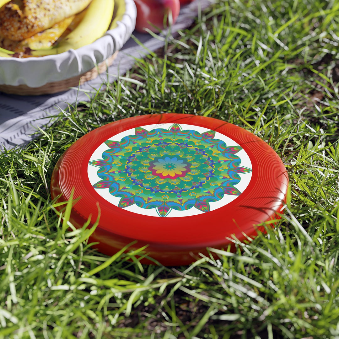 Vibrant Mandala Frisbee: Colorful Fun Accessories - Blululi