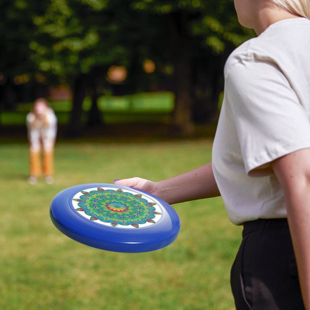 Vibrant Mandala Frisbee: Colorful Fun Accessories - Blululi