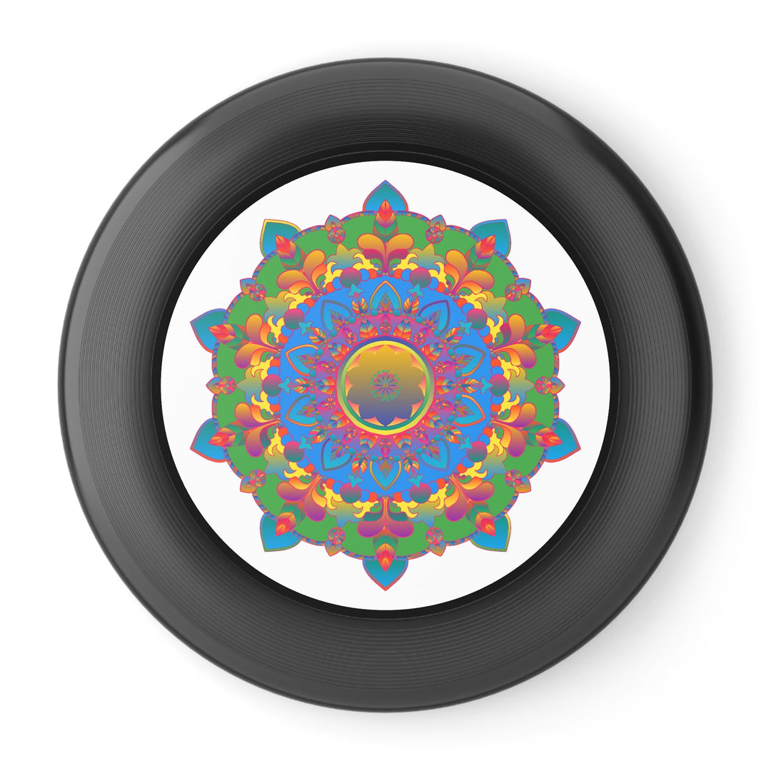 Vibrant Mandala Frisbee: Colorful Fun Accessories - Blululi