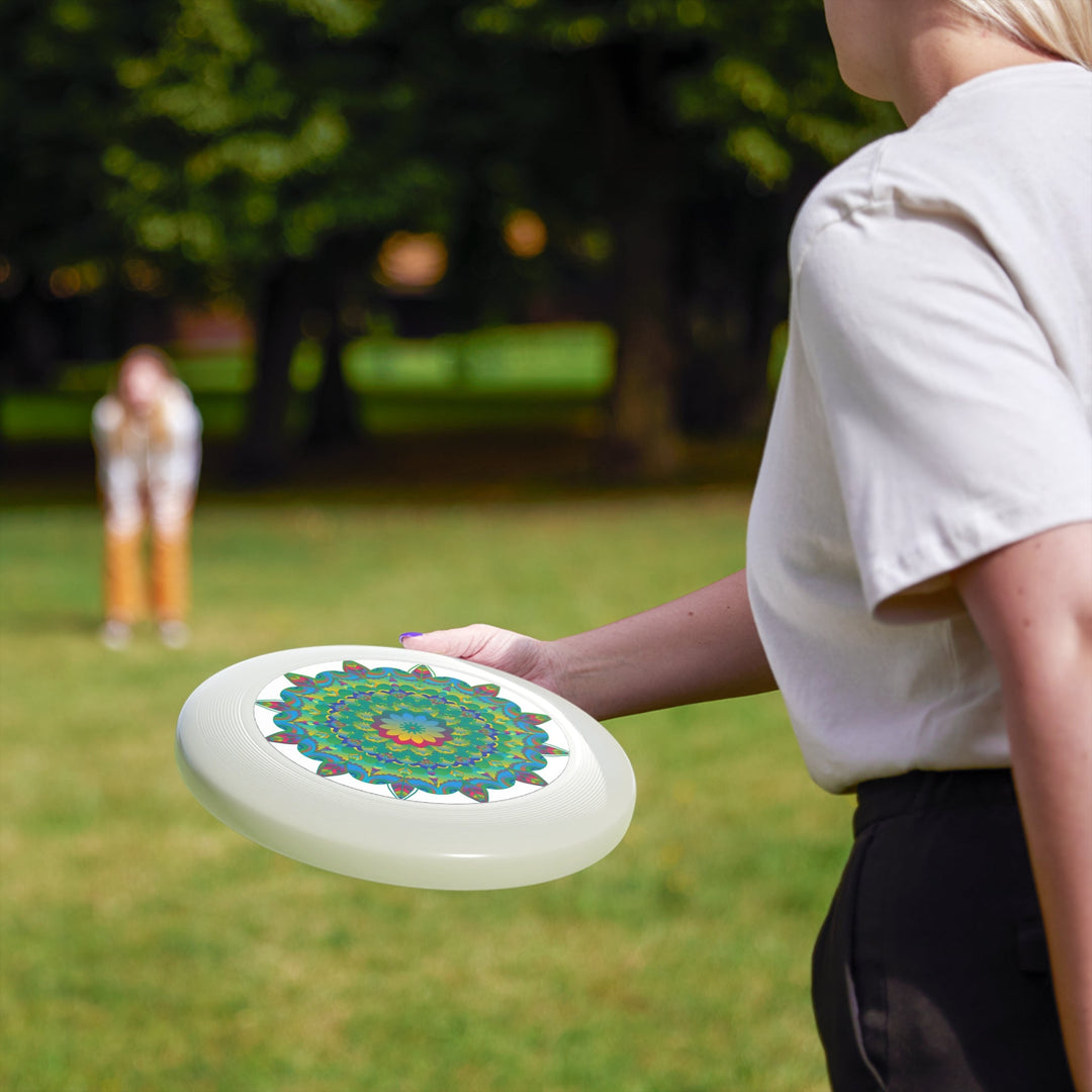 Vibrant Mandala Frisbee: Colorful Fun Accessories - Blululi