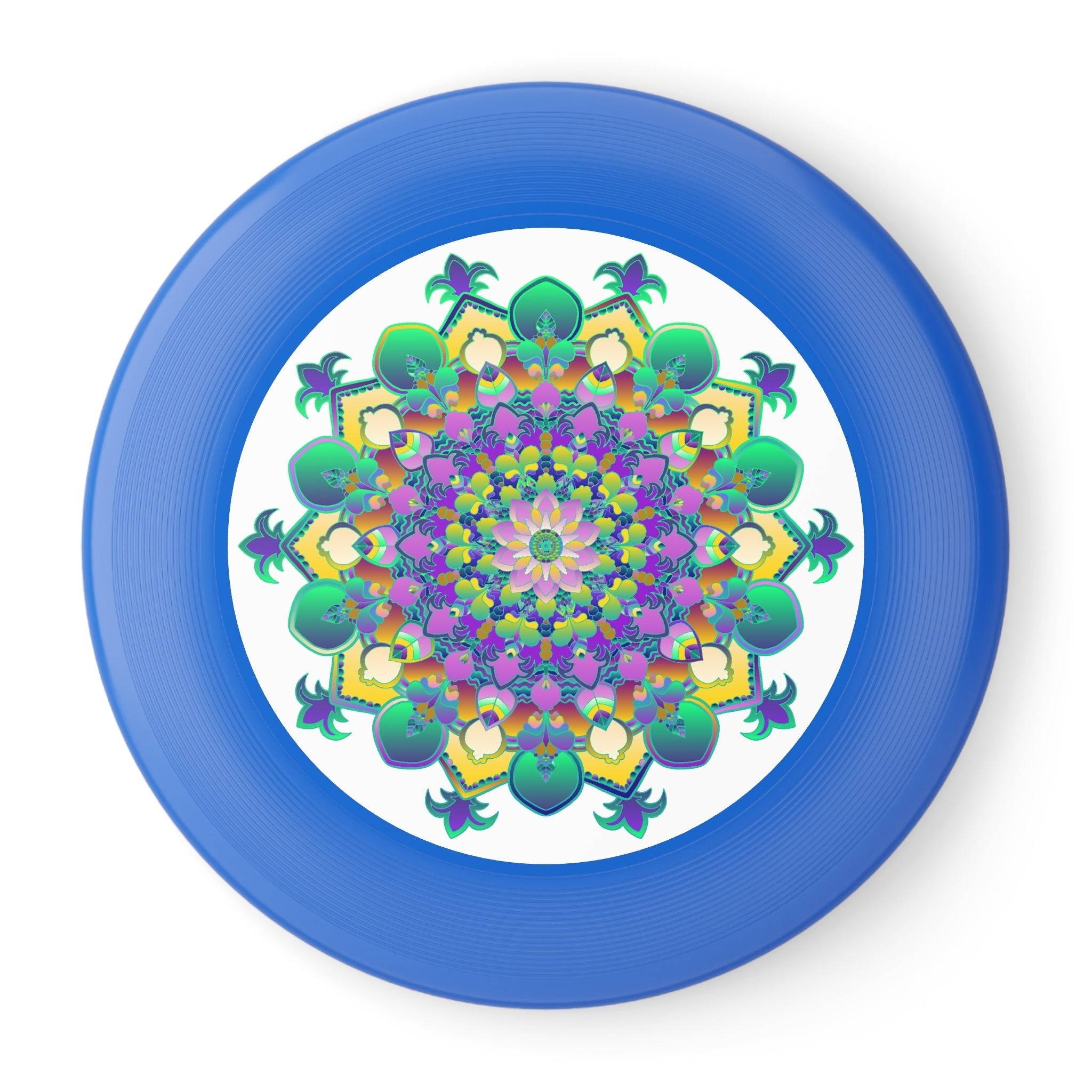 Vibrant Mandala Frisbee: Colorful Fun Accessories - Blululi