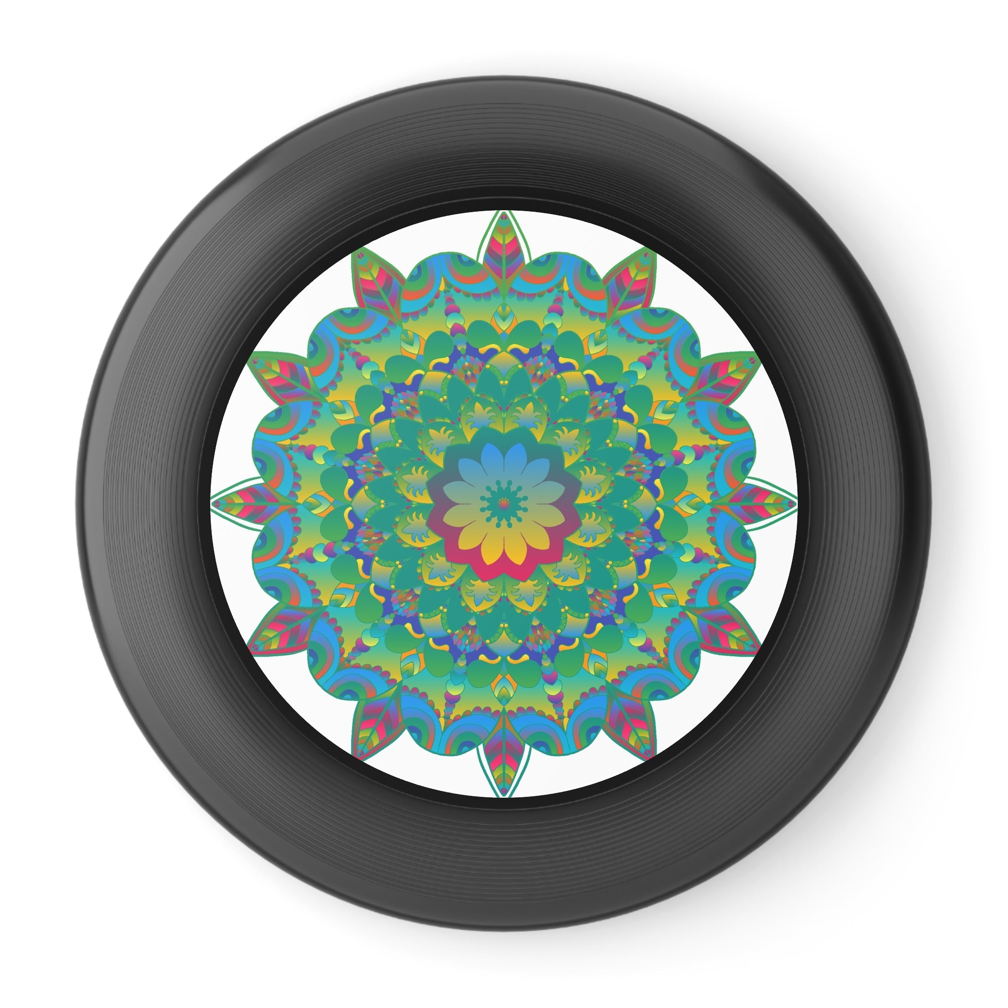 Vibrant Mandala Frisbee: Colorful Fun Accessories - Blululi