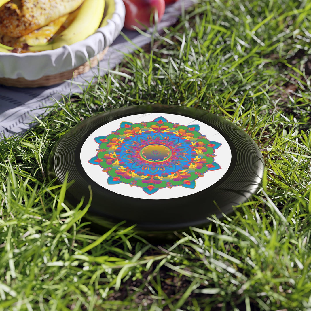 Vibrant Mandala Frisbee: Colorful Fun Accessories - Blululi