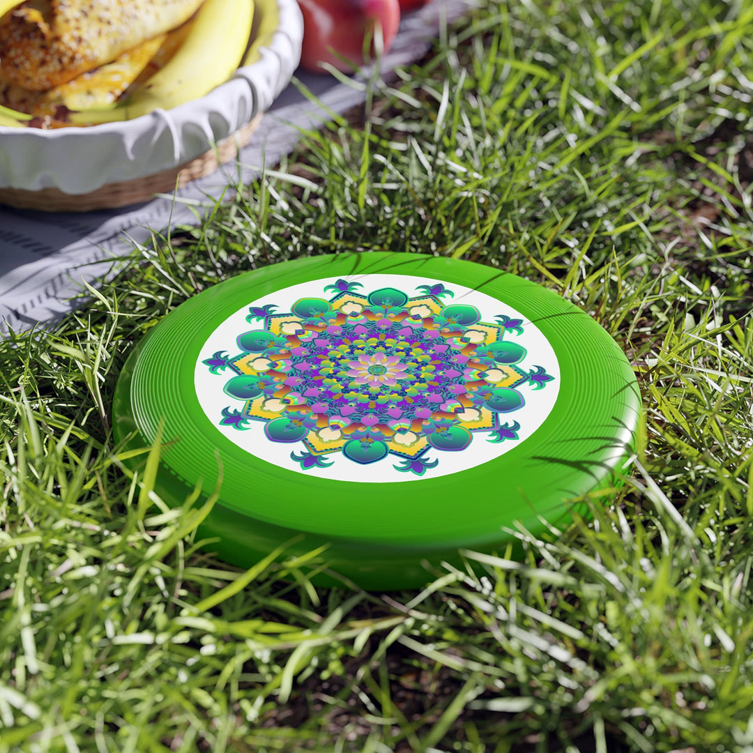 Vibrant Mandala Frisbee: Colorful Fun Accessories - Blululi