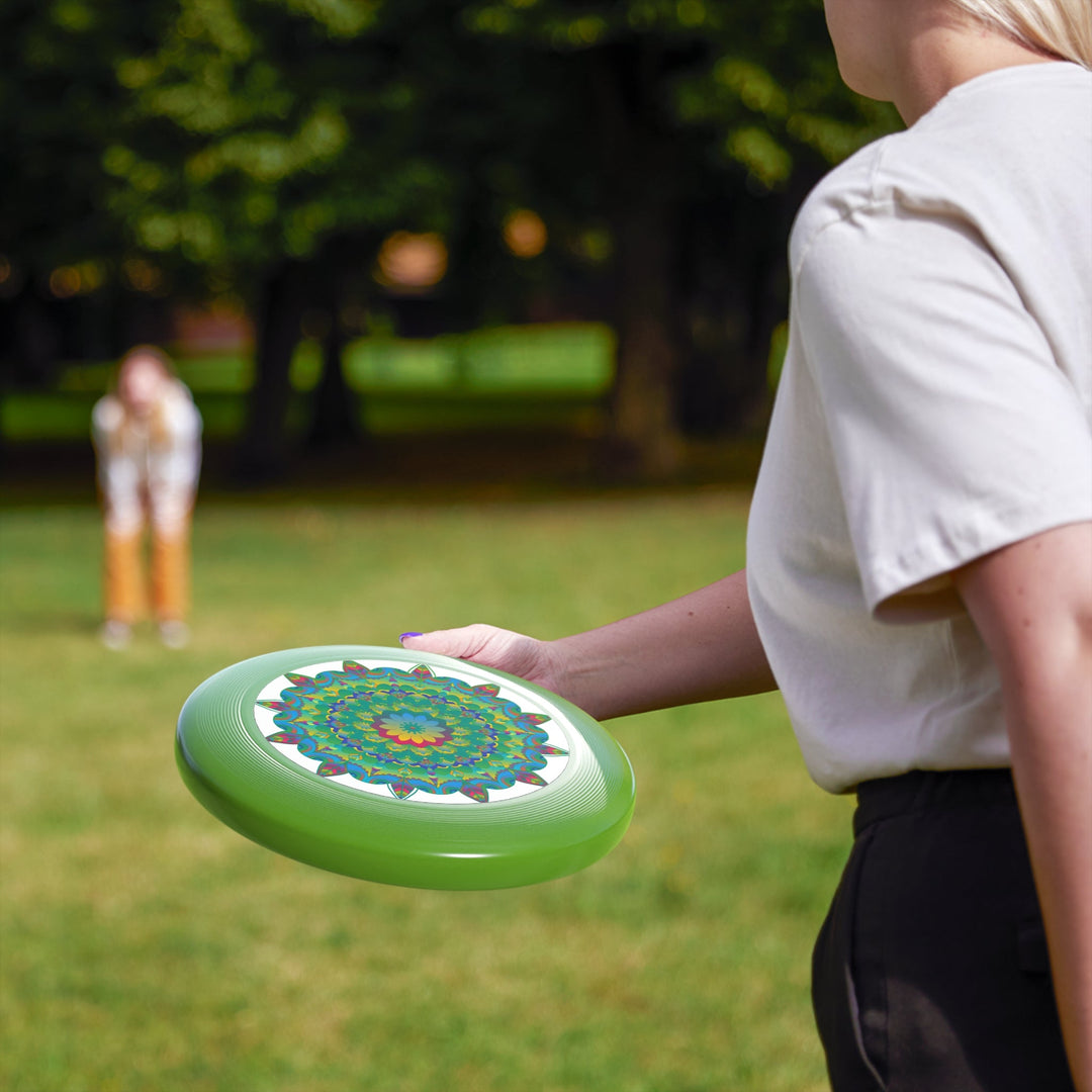 Vibrant Mandala Frisbee: Colorful Fun Accessories - Blululi