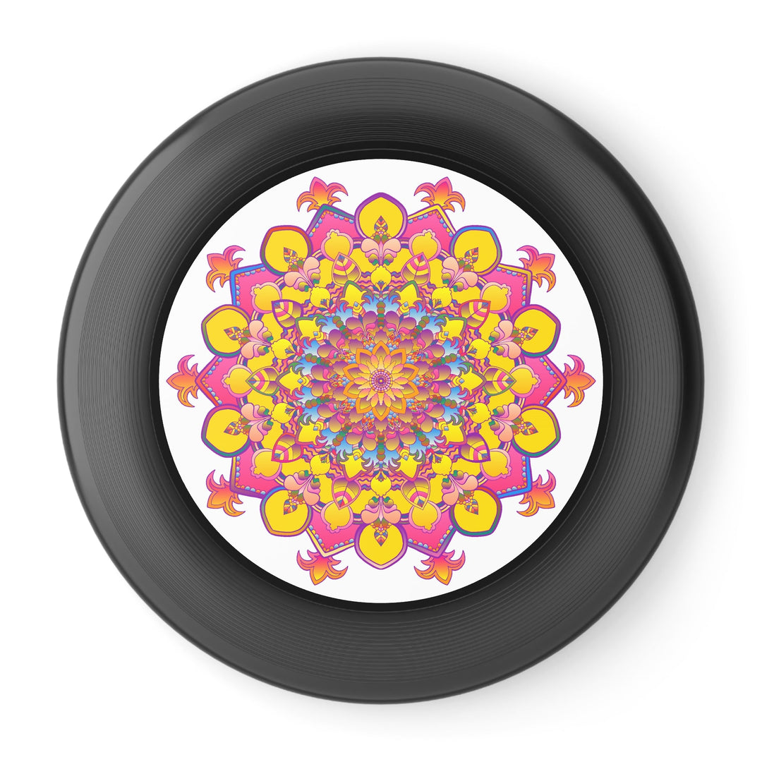 Vibrant Mandala Frisbee: Pink & Blue Accessories - Blululi