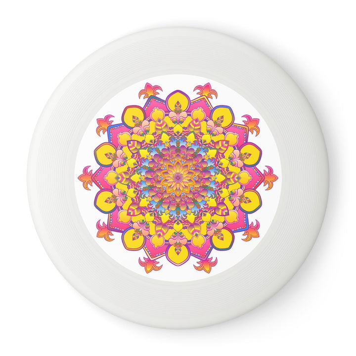 Vibrant Mandala Frisbee: Pink & Blue Accessories - Blululi