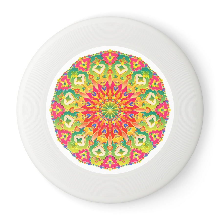 Vibrant Mandala Frisbee: Playful Art Accessories - Blululi