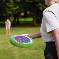 Vibrant Mandala Frisbee: Psychedelic Fun Accessories - Blululi
