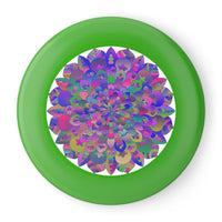 Vibrant Mandala Frisbee: Psychedelic Fun Accessories - Blululi