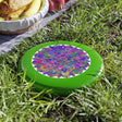 Vibrant Mandala Frisbee: Psychedelic Fun Accessories - Blululi