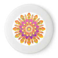 Vibrant Mandala Frisbee: Psychedelic Fun Accessories - Blululi