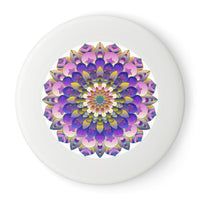 Vibrant Mandala Frisbee: Psychedelic Fun Accessories - Blululi