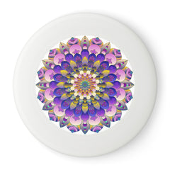 Vibrant Mandala Frisbee: Psychedelic Fun Accessories - Blululi