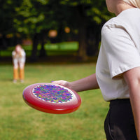 Vibrant Mandala Frisbee: Psychedelic Fun Accessories - Blululi