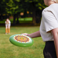Vibrant Mandala Frisbee: Sunburst Design Accessories - Blululi