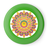 Vibrant Mandala Frisbee: Sunburst Design Accessories - Blululi