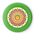 Vibrant Mandala Frisbee: Sunburst Design Accessories - Blululi