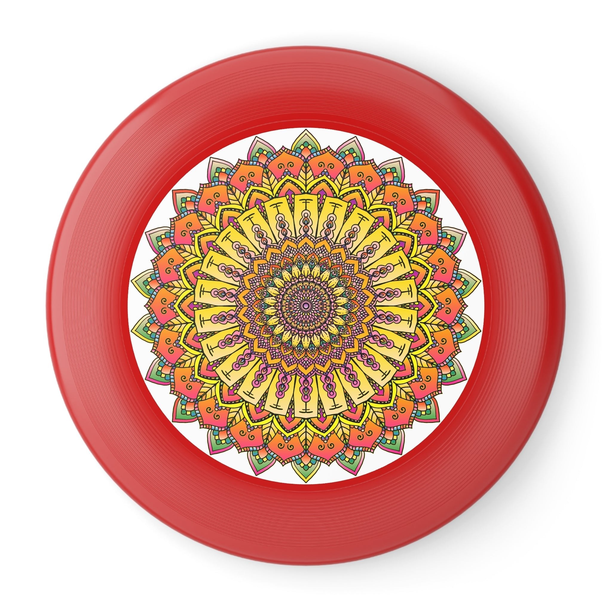 Vibrant Mandala Frisbee: Ultimate Fun Accessories - Blululi