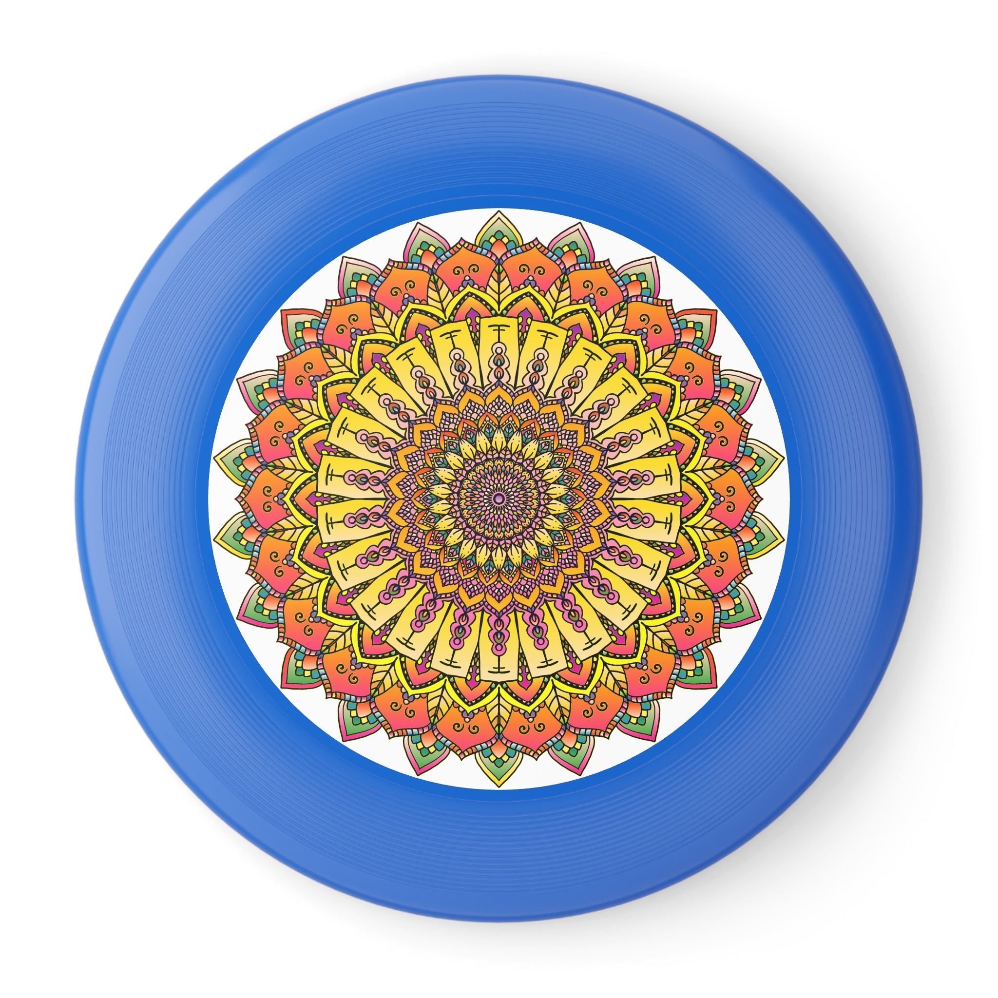 Vibrant Mandala Frisbee: Ultimate Fun Accessories - Blululi