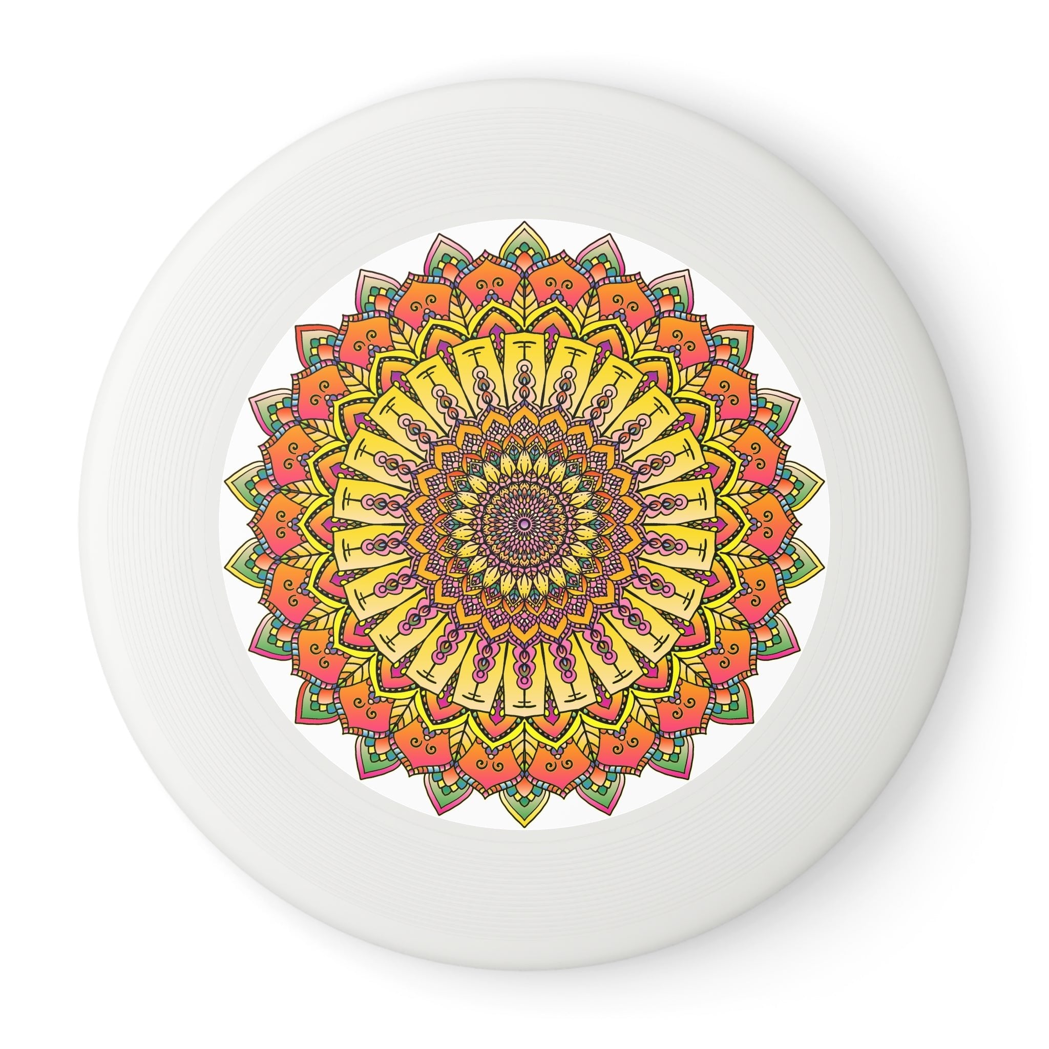 Vibrant Mandala Frisbee: Ultimate Fun Accessories - Blululi