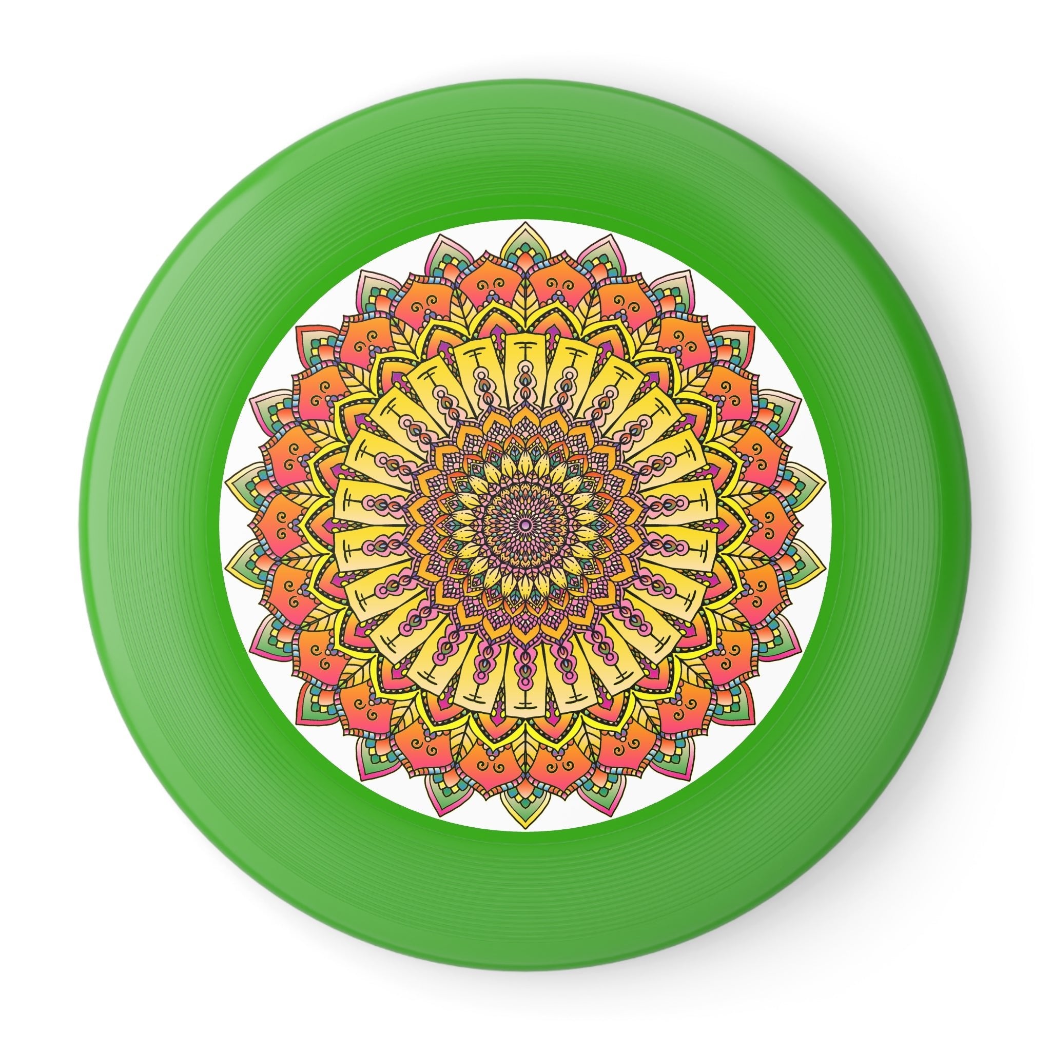 Vibrant Mandala Frisbee: Ultimate Fun Accessories - Blululi