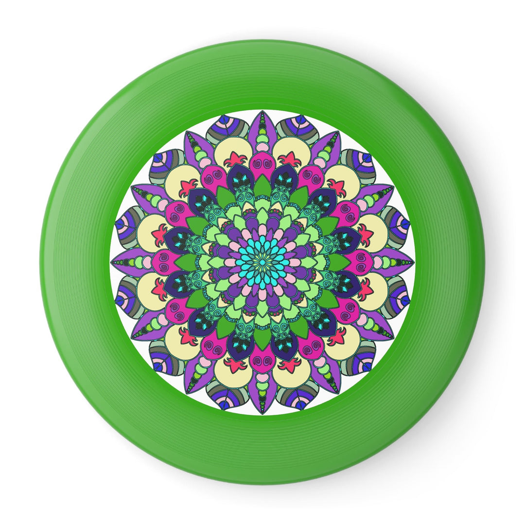 Vibrant Mandala Frisbee: Unique Design Accessories - Blululi