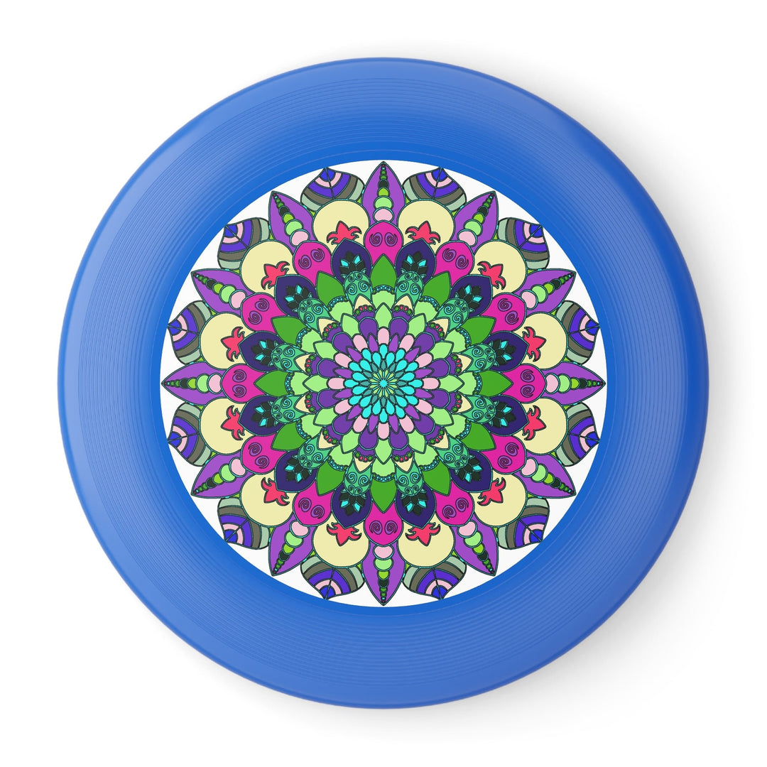 Vibrant Mandala Frisbee: Unique Design Accessories - Blululi