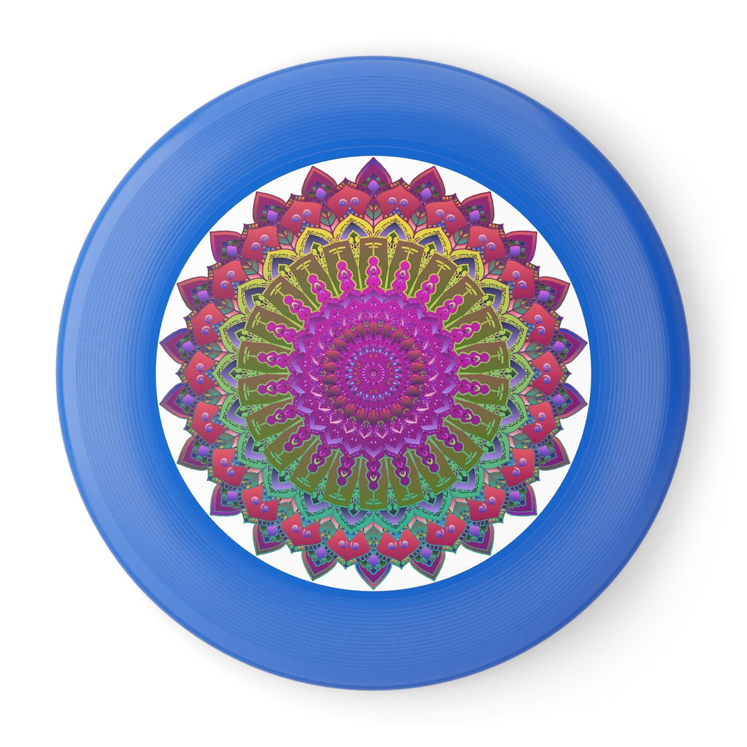 Vibrant Mandala Frisbee: Unique Design Accessories - Blululi