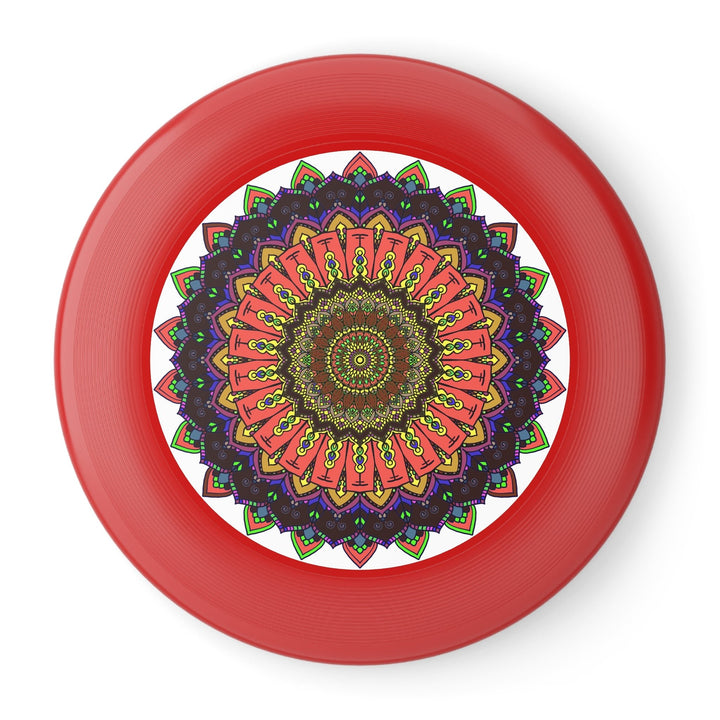 Vibrant Mandala Frisbee: Unique Design Accessories - Blululi