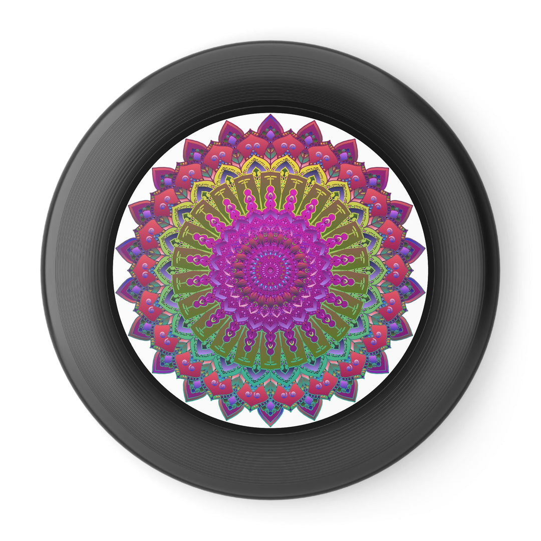 Vibrant Mandala Frisbee: Unique Design Accessories - Blululi