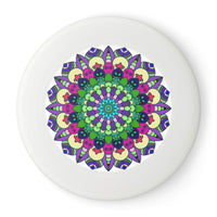 Vibrant Mandala Frisbee: Unique Design Accessories - Blululi