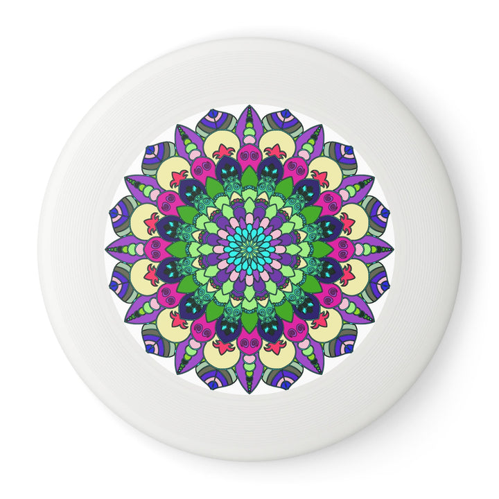 Vibrant Mandala Frisbee: Unique Design Accessories - Blululi