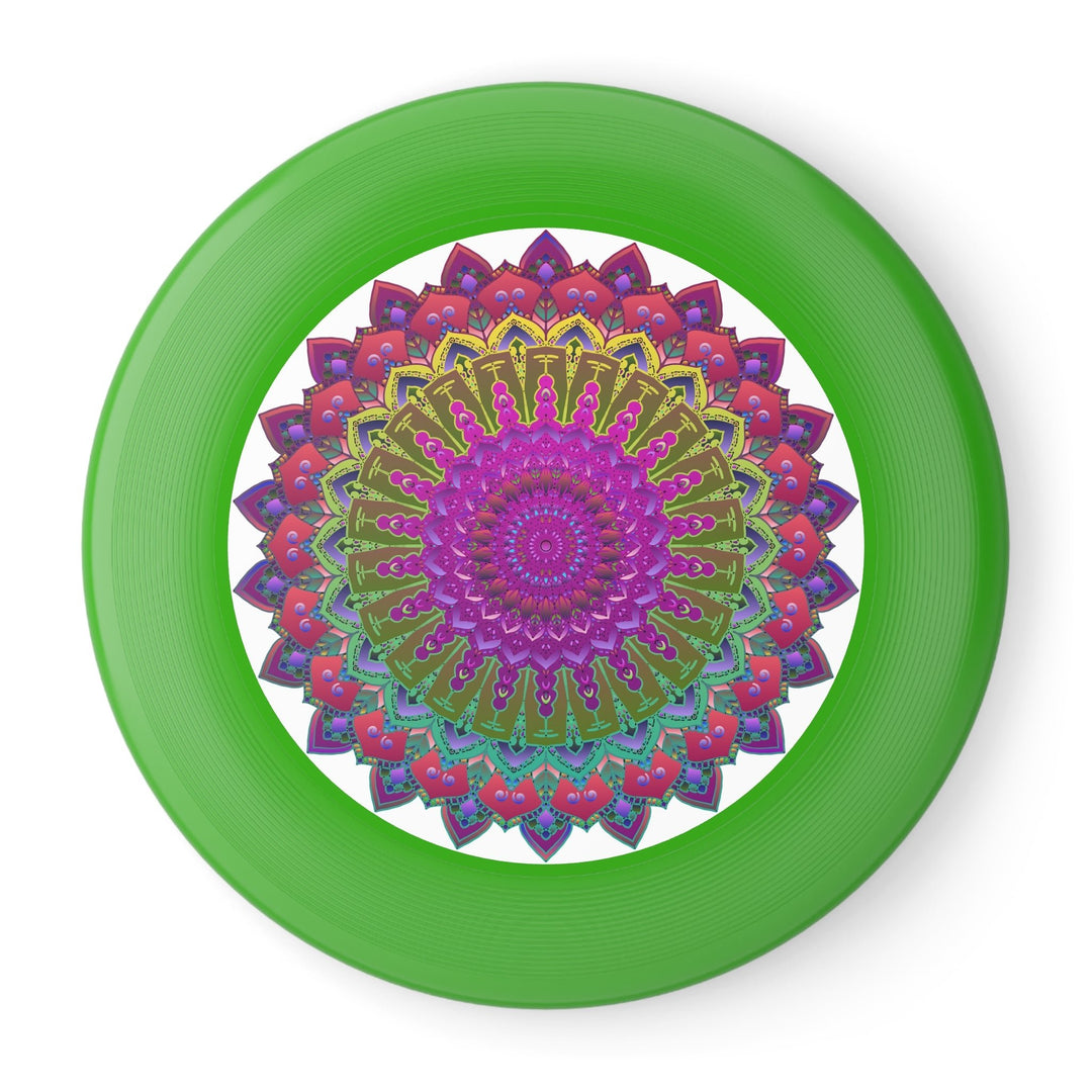 Vibrant Mandala Frisbee: Unique Design Accessories - Blululi