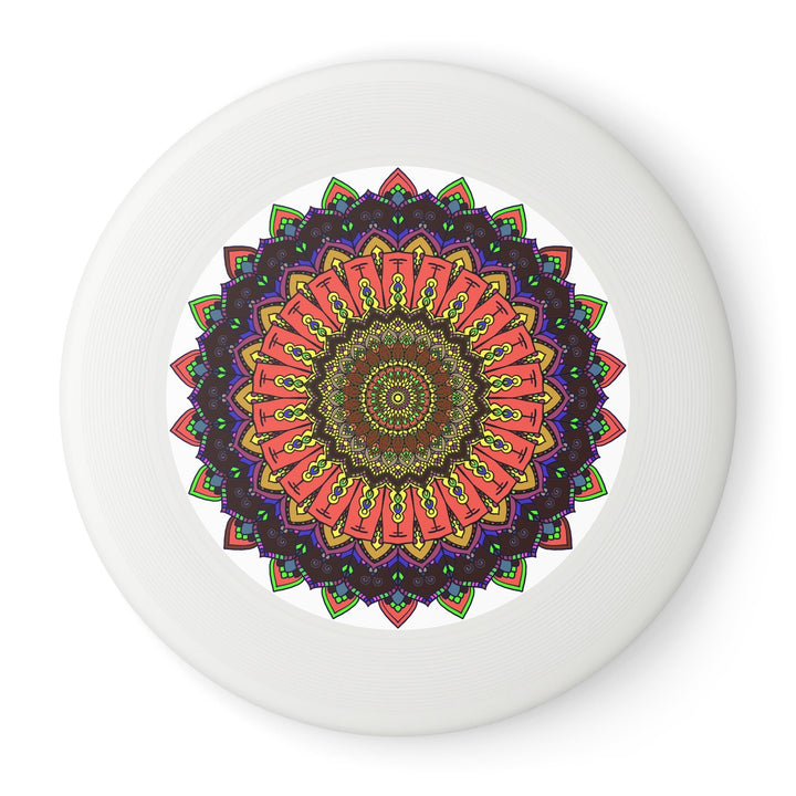 Vibrant Mandala Frisbee: Unique Design Accessories - Blululi