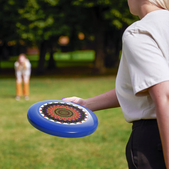 Vibrant Mandala Frisbee: Unique Design Accessories - Blululi