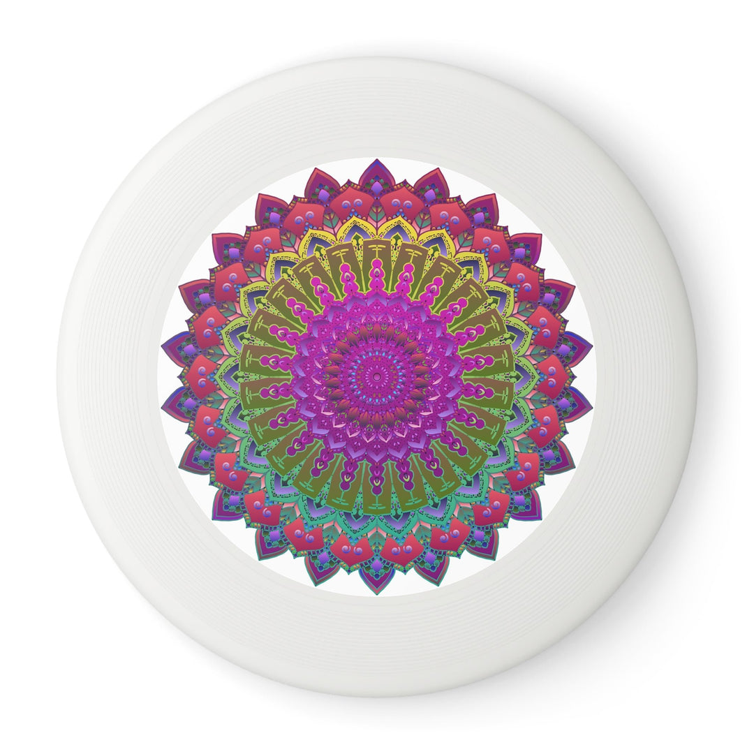 Vibrant Mandala Frisbee: Unique Design Accessories - Blululi