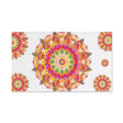 Vibrant Mandala Hand Towel - Colorful & Geometric Home Decor - Blululi