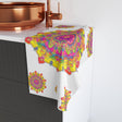 Vibrant Mandala Hand Towel - Colorful & Soft Home Decor - Blululi