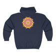 Vibrant Mandala Hoodie - Colorful Artwear Hoodie - Blululi