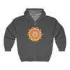 Vibrant Mandala Hoodie - Colorful Artwear Hoodie - Blululi