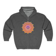 Vibrant Mandala Hoodie - Colorful & Intricate Design Hoodie - Blululi