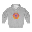 Vibrant Mandala Hoodie - Colorful & Intricate Design Hoodie - Blululi
