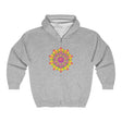 Vibrant Mandala Hoodie - Colorful & Intricate Design Hoodie - Blululi
