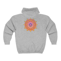Vibrant Mandala Hoodie - Colorful & Intricate Design Hoodie - Blululi