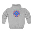 Vibrant Mandala Hoodie - Colorful & Intricate Design Hoodie - Blululi