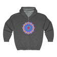 Vibrant Mandala Hoodie - Colorful & Intricate Design Hoodie - Blululi