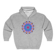 Vibrant Mandala Hoodie - Colorful & Intricate Design Hoodie - Blululi