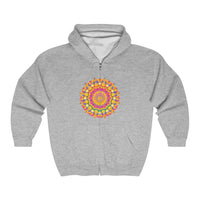 Vibrant Mandala Hoodie - Colorful & Intricate Hoodie - Blululi